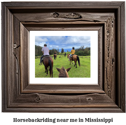 horseback riding Mississippi